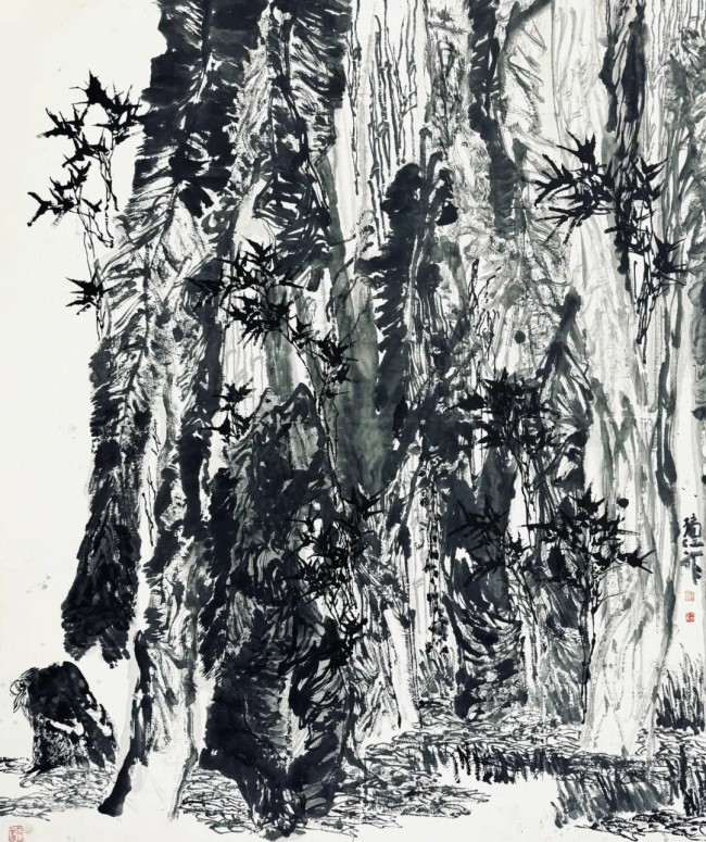 姚瑞江·花鸟画丨在写意的“技”与“道”中揭露山花野草朴素而坚韧不屈的本质(图2)