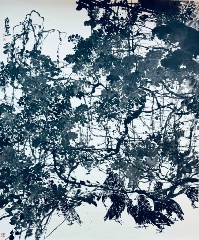 姚瑞江·花鸟画丨在写意的“技”与“道”中揭露山花野草朴素而坚韧不屈的本质(图3)